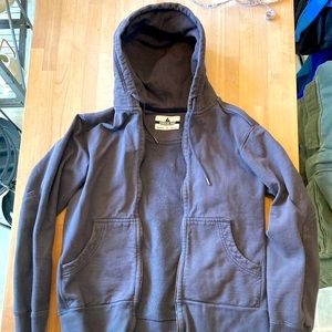 American giant medium zip-up hoodie